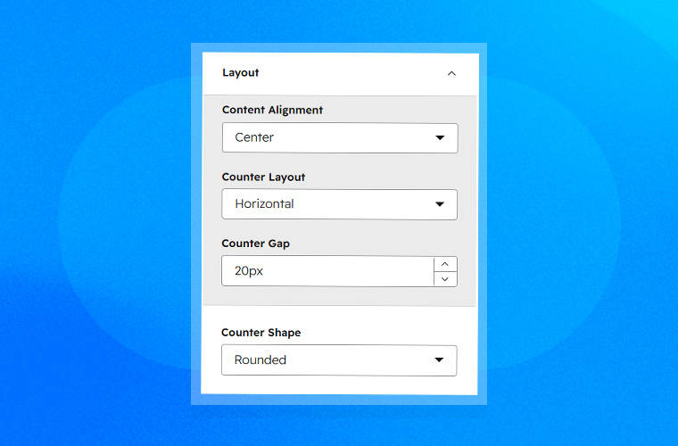 Layout Options Layout Options