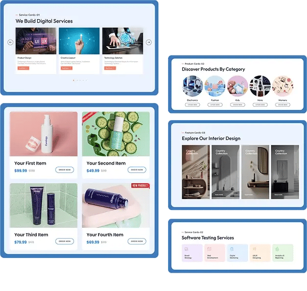 SyngHub Multi-Purpose Content Cards