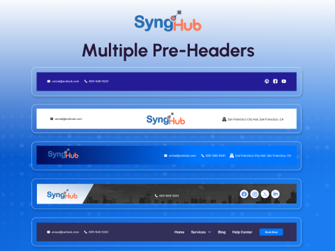 Preheader demo