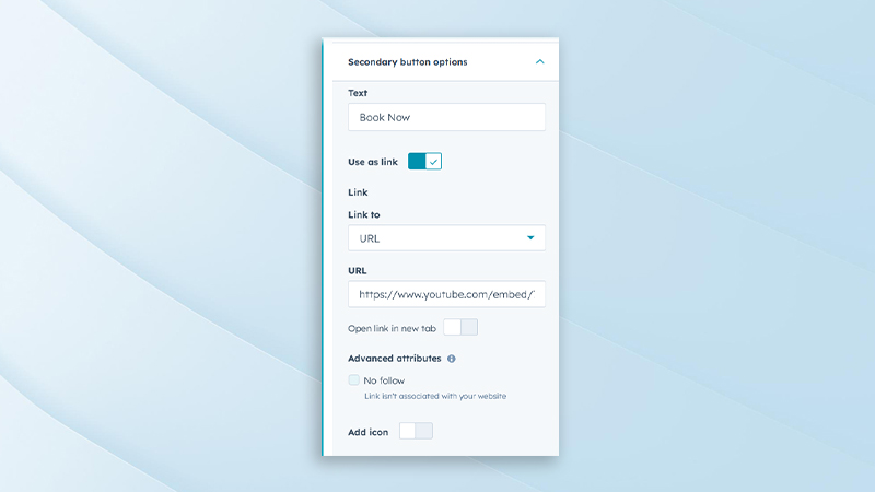 6.Secondary-Button-Content-Settings