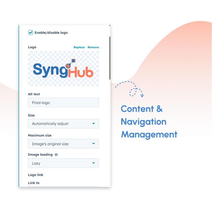 Content & Navigation Management