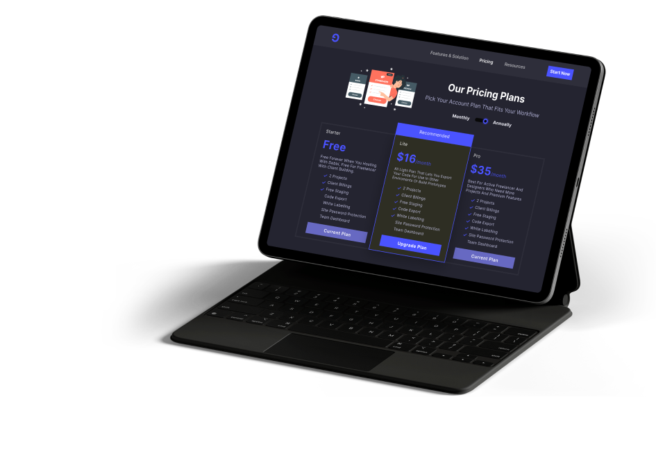 iPad Pro 12.9-inch Space Gray Mockup